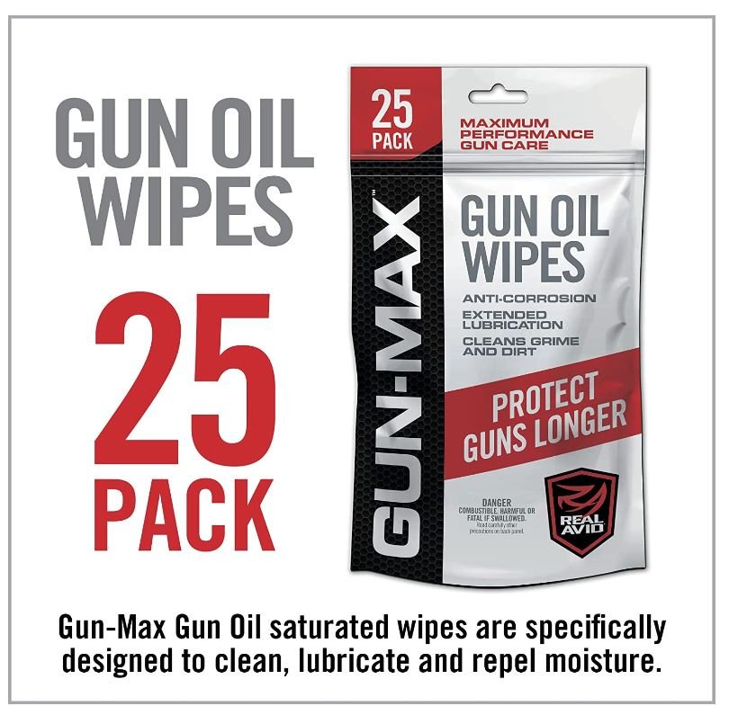 Real Avid Gun Oil Wipes