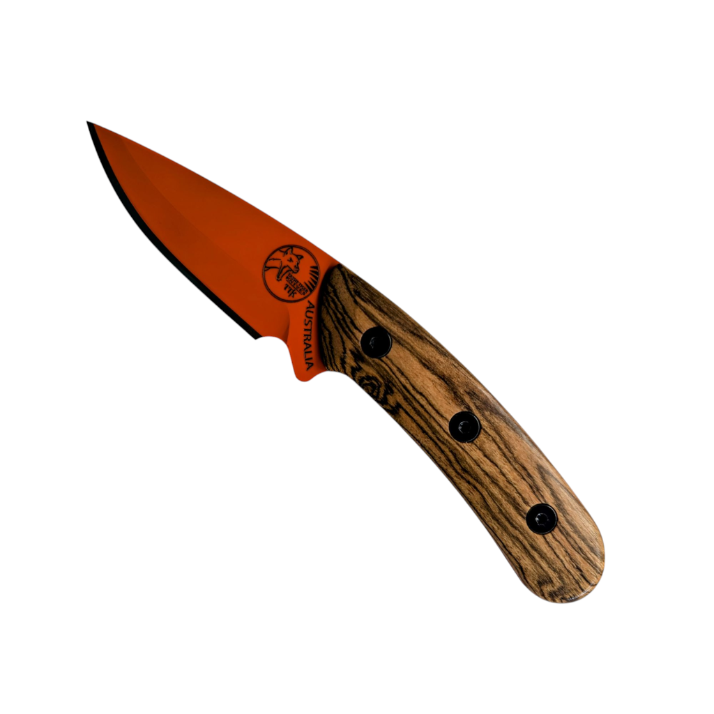 Australian Made Fixed Blade Sandalwood Handle
