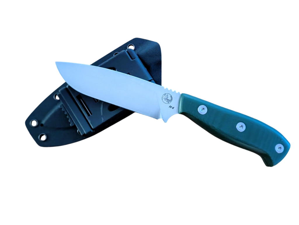 4″ Fixed Blade Hunting Knife Kydex Sheath
