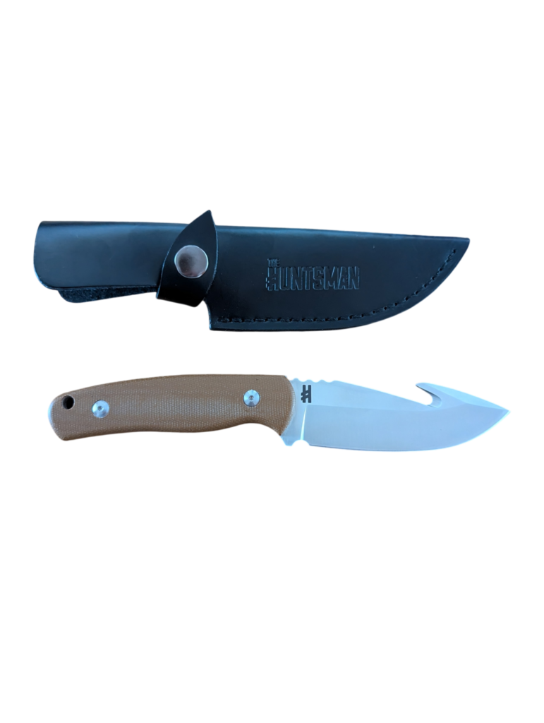 The Huntsman Fixed Blade Gut Hook Hunting Knife